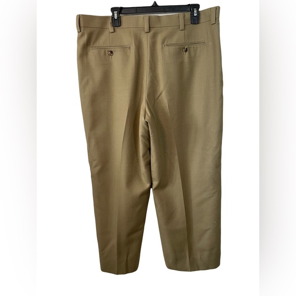 L.L. Bean 100% Wool Classic Fit Dress Pants - Size 38W - Picture 2 of 6